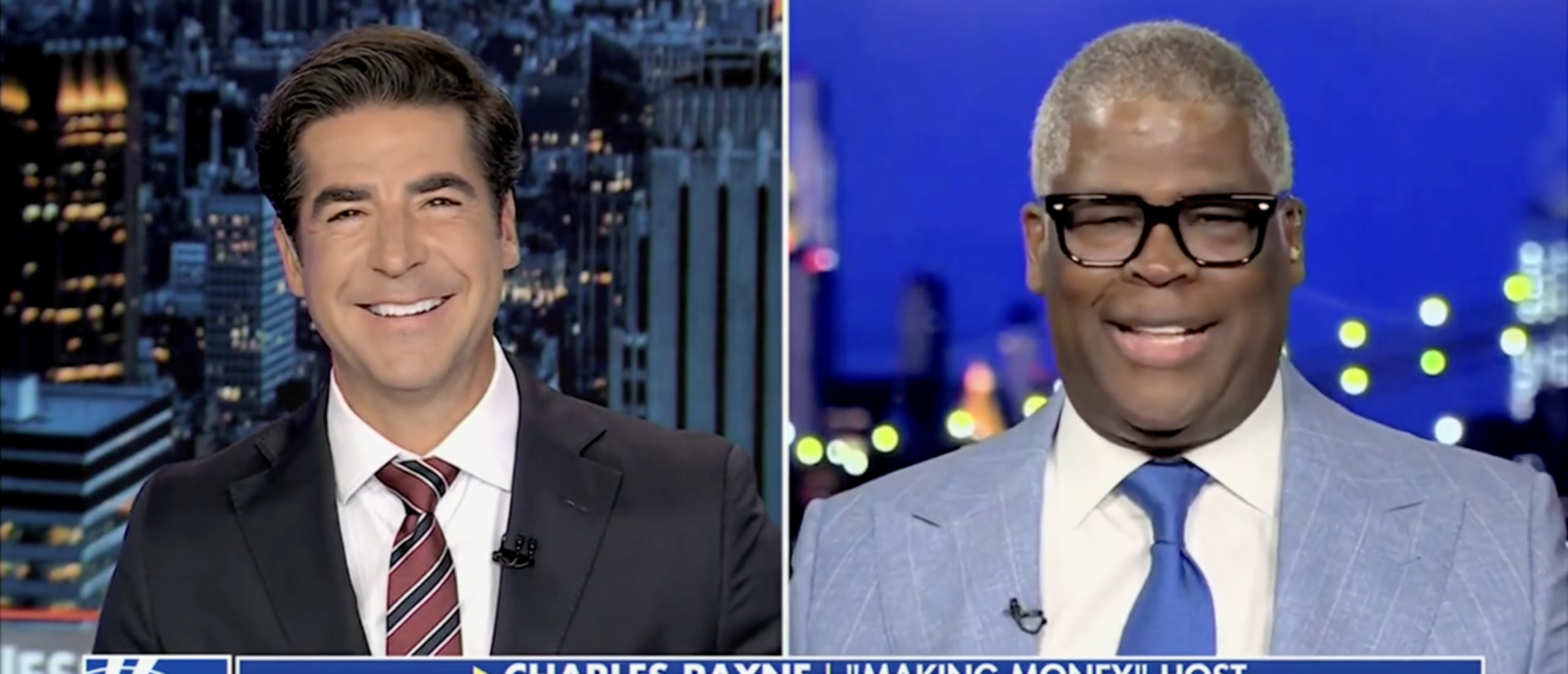 Charles Payne on "Jesse Watters Primetime" discussing Trump's tariffs [Screenshot/Fox News/"Jesse Watters Primetime"]